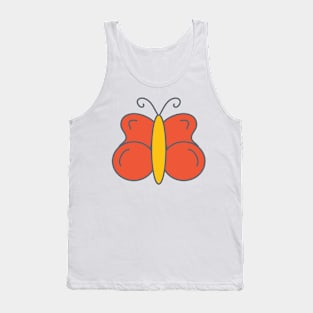 Colorful Butterfly Tank Top